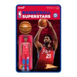 Super7 NBA Supersports Figure Wave 3 - Joel Embiid (76ers) [Red Statement]