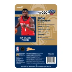 Super7 NBA Supersports Figure Wave 3 - Zion Williamson (Pelicans) [Red Statement]