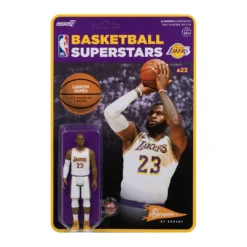 Super7 NBA Supersports Figure - LeBron James Alternate Jersey (Lakers)