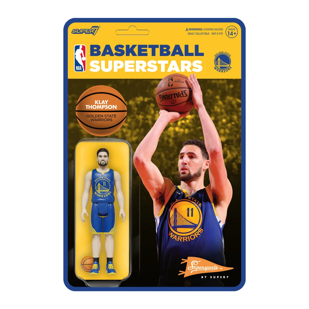 Super7 NBA Supersports Figure Wave 4 - Klay Thompson (Warriors) 3 Super7 NBA Supersports Figure Wave 4 - Klay Thompson (Warriors)