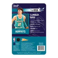 Super7 NBA Supersports Figure Wave 4 - LaMelo Ball (Hornets) 7 Super7 NBA Supersports Figure Wave 4 - LaMelo Ball (Hornets)