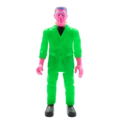 Super7 Universal Monsters ReAction Figure - Frankenstein (Glow-In-The-Dark Costume Colors)