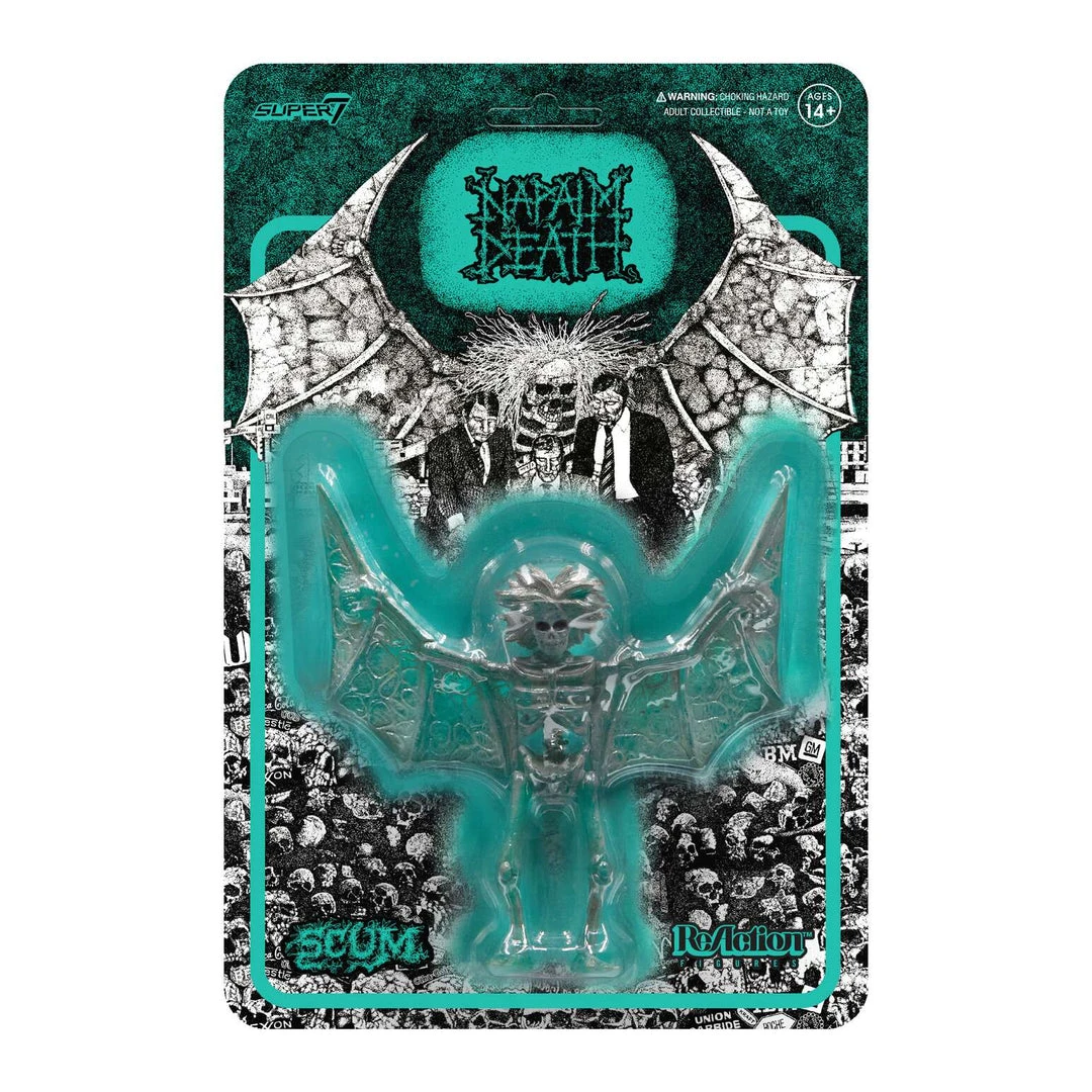 Super7 Napalm Death ReAction Figure - Scum Demon (Aquamarine) 3 Super7 Napalm Death ReAction Figure - Scum Demon (Aquamarine)