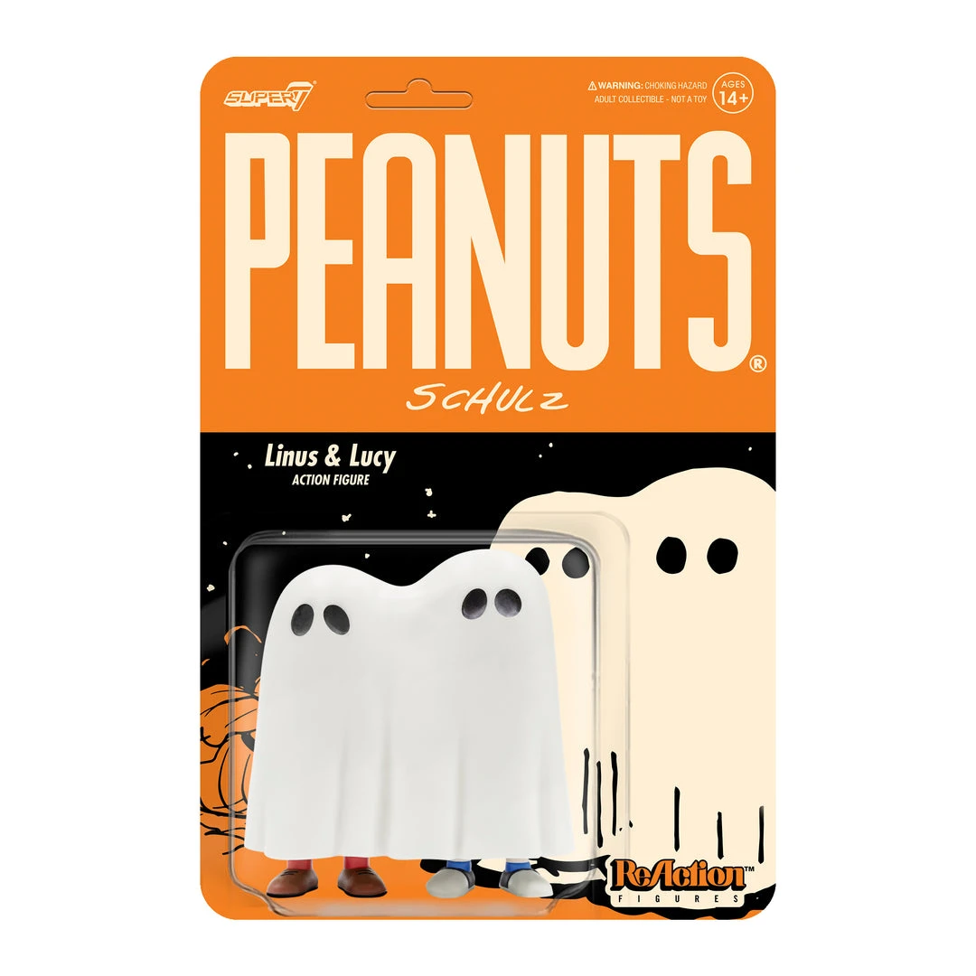 Super7 Peanuts ReAction Figure Wave 4 - Linus & Lucy Ghost 3 Super7 Peanuts ReAction Figure Wave 4 - Linus & Lucy Ghost