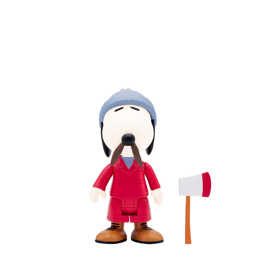 Super7 Peanuts ReAction Figure Wave 5 - Lumberjack Snoopy 4 Super7 Peanuts ReAction Figure Wave 5 - Lumberjack Snoopy