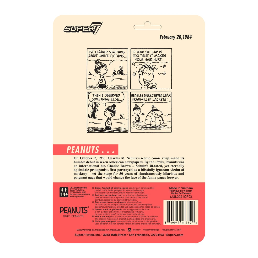 Super7 Peanuts ReAction Figure Wave 5 - Puffy Coat Snoopy 5 Super7 Peanuts ReAction Figure Wave 5 - Puffy Coat Snoopy