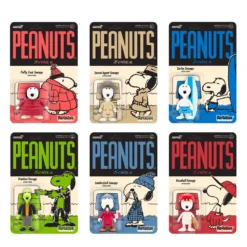 Super7 Peanuts ReAction Wave 5 - 6 Figure Set