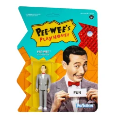 Super7 Movies & TV Pee-wee's Playhouse ReAction Figure - Pee-wee
