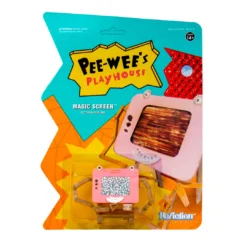Super7 Pee-wee's Playhouse ReAction Figure - Magic Screen Movies & TV