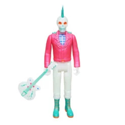 Super7 Music Rancid ReAction Figure - Skeletim (Glow)