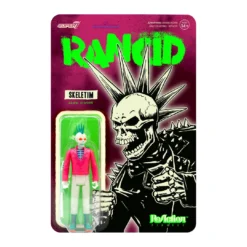 Super7 Music Rancid ReAction Figure - Skeletim (Glow)
