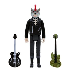Super7 Rancid ReAction Figure Wave 3 -Skeletim (Wolf Head)