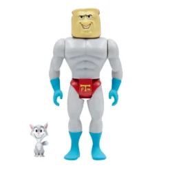 Super7 Ren & Stimpy ReAction Figure Wave 1 - Powdered Toast Man Movies & TV