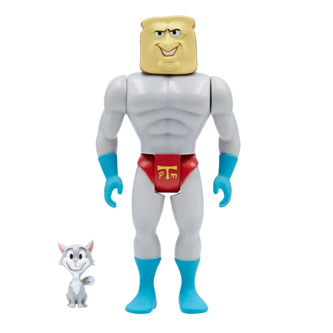 Super7 Ren & Stimpy ReAction Figure Wave 1 - Powdered Toast Man Movies & TV 4 Super7 Ren & Stimpy ReAction Figure Wave 1 - Powdered Toast Man Movies & TV