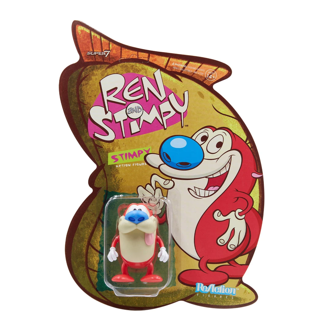 Super7 Movies & TV Ren & Stimpy ReAction Figure Wave 1 - Stimpy 3 Super7 Movies & TV Ren & Stimpy ReAction Figure Wave 1 - Stimpy