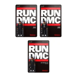 Super7 Music RUN DMC ReAction Figures - Set Of 3 Figures