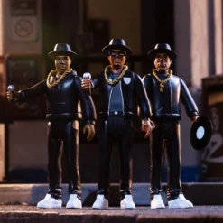 Super7 Music RUN DMC ReAction Figures - Set Of 3 Figures