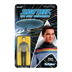 Super7 Star Trek: The Next Generation ReAction Figure Wave 1 - Wesley Crusher Movies & TV