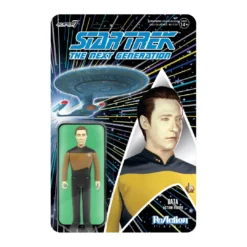 Super7 Star Trek: The Next Generation ReAction Figure Wave 1 - Data Movies & TV