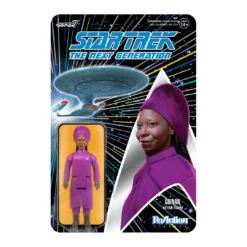Super7 Star Trek: The Next Generation ReAction Figure Wave 1 - Guinan Movies & TV