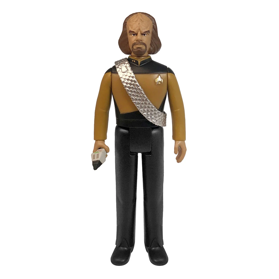 Super7 Star Trek: The Next Generation ReAction Figure Wave 1 - Worf Movies & TV 4 Super7 Star Trek: The Next Generation ReAction Figure Wave 1 - Worf Movies & TV