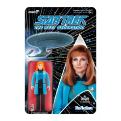 Super7 Movies & TV Star Trek: The Next Generation ReAction Figure Wave 2 - Dr. Crusher