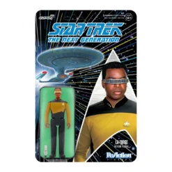Super7 Star Trek: The Next Generation ReAction Figure Wave 2 - Lt. Commander La Forge