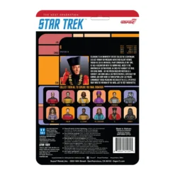 Super7 Star Trek: The Next Generation ReAction Figure Wave 2 - Q Movies & TV