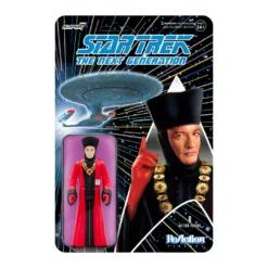 Super7 Star Trek: The Next Generation ReAction Figure Wave 2 - Q Movies & TV