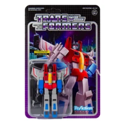 Super7 Transformers ReAction Figure - Starscream Movies & TV