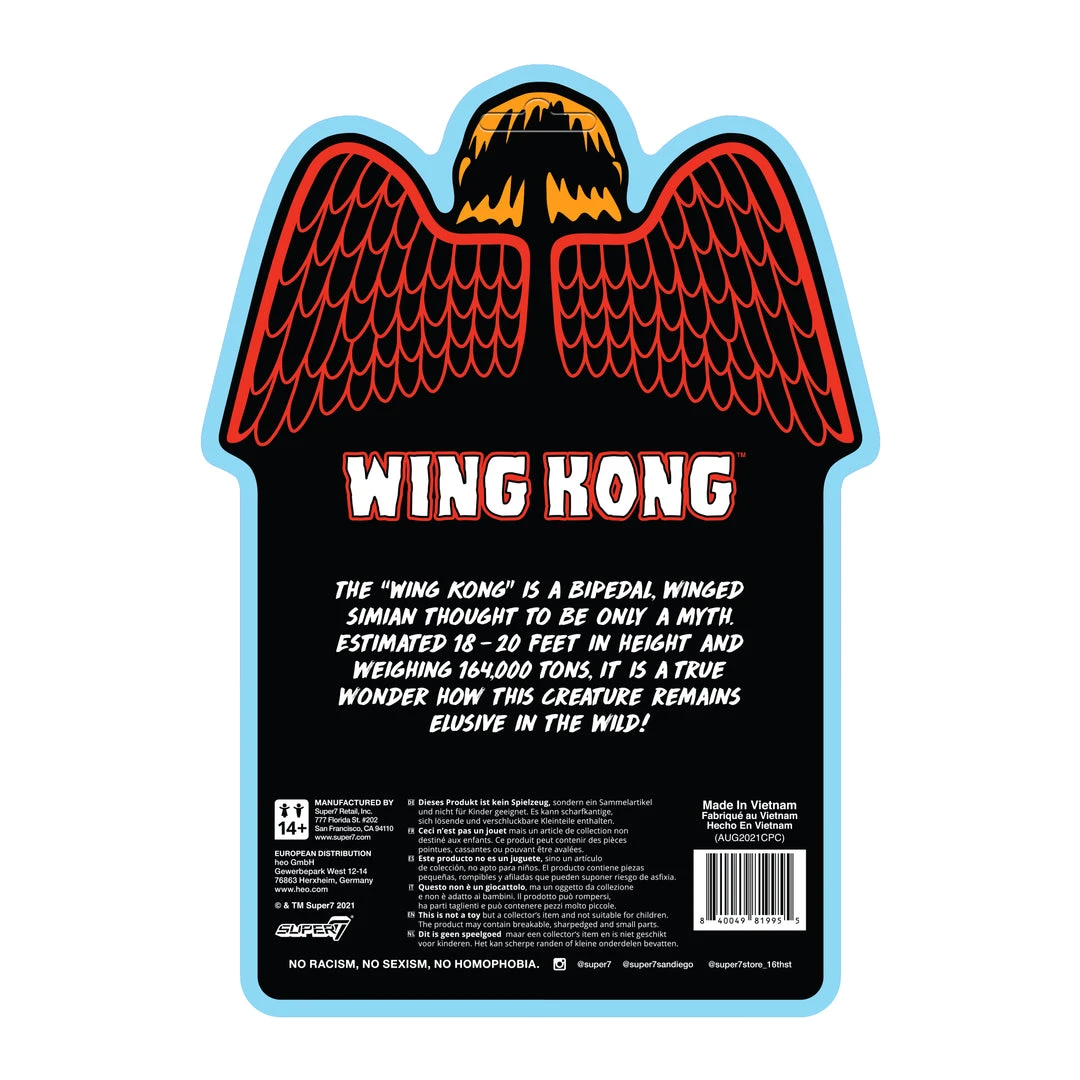 Super7 ReAction Figure - Wing Kong Super7 Originals 5 Super7 ReAction Figure - Wing Kong Super7 Originals