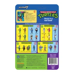 Super7 Teenage Mutant Ninja Turtles ReAction Figure Wave 4 - Slash 7 Super7 Teenage Mutant Ninja Turtles ReAction Figure Wave 4 - Slash