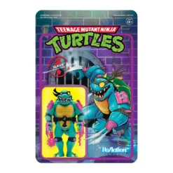Super7 Teenage Mutant Ninja Turtles ReAction Figure Wave 4 - Slash