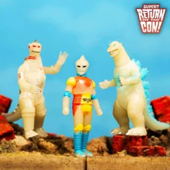 Super7 Toho ReAction Wave 1 Glow (SDCC) Monsters