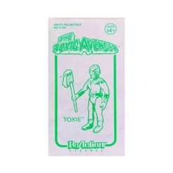 Super7 Toxic Avenger ReAction Figure - Translucent Green Slime In Box Toxic Avenger & Toxic Crusaders