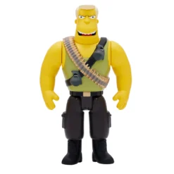 Super7 Movies & TV The Simpsons ReAction Wave 1 McBain - McBain (Commando)