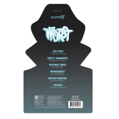 Super7 The Worst ReAction Figure - Werewolf Biker (Monster Glow)