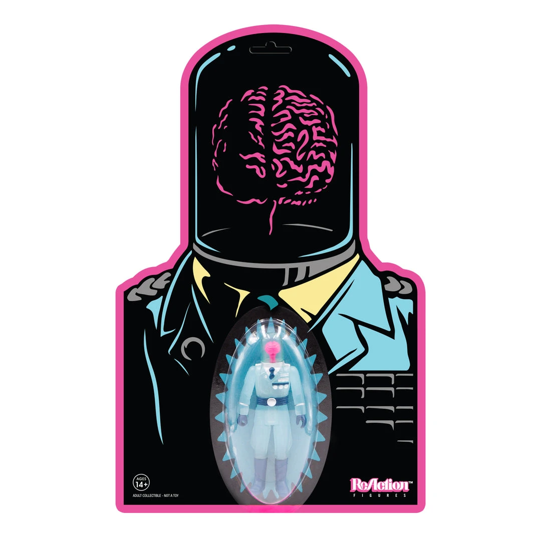 Super7 The Worst ReAction Figure - Cortex Commander (Monster Glow)