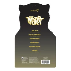 Super7 The Worst ReAction Figure - Red Tiger (Monster Glow) 9 Super7 The Worst ReAction Figure - Red Tiger (Monster Glow)