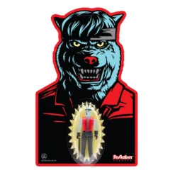Super7 The Worst ReAction Figure - Werewolf Biker (Monster Glow)