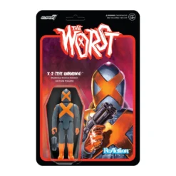 Super7 The Worst ReAction Figures Wave 3 - X-Series (Full Set) 12 Super7 The Worst ReAction Figures Wave 3 - X-Series (Full Set)