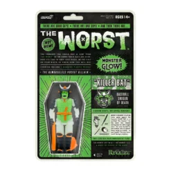 Super7 The Worst ReAction Figures Wave 3 - Killer Bat (Hell-oween Glow)