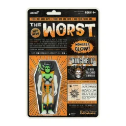 Super7 The Worst ReAction Figures Wave 3 - King Hell (Hell-oween Glow)