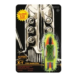 Super7 The Worst ReAction Figures Wave 3C - X-1 (REMCO Glow) SDCC 22