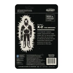 Super7 The Worst ReAction Figures Wave 3C - X-2 (REMCO Glow) SDCC 22