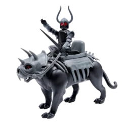 Super7 The Four Worstmen Of The Apocalypse ReAction Figure - Black Falcon And Famine Puma The Worst