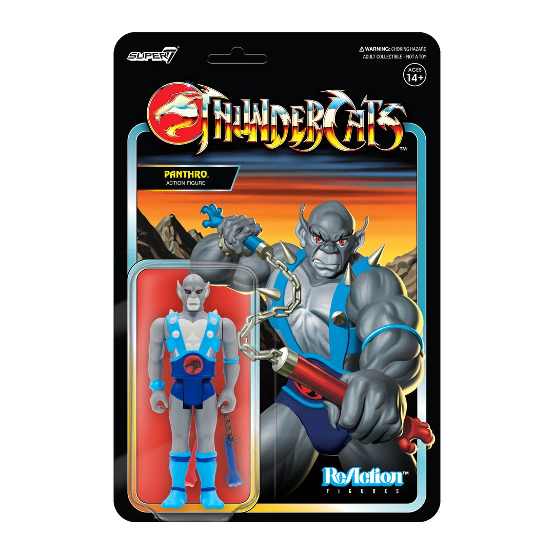 Super7 Movies & TV ThunderCats ReAction Figure - Panthro (Toy Variant) 3 Super7 Movies & TV ThunderCats ReAction Figure - Panthro (Toy Variant)