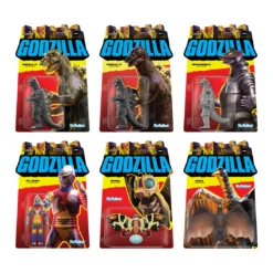 Super7 Toho ReAction Full Set - Wave 1 (Set Of 6)