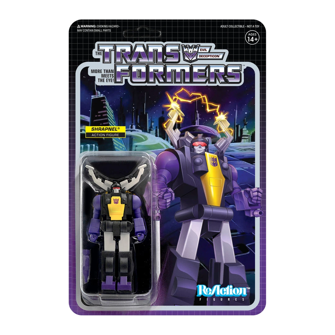 Super7 Transformers ReAction Wave 2 - Shrapnel 3 Super7 Transformers ReAction Wave 2 - Shrapnel