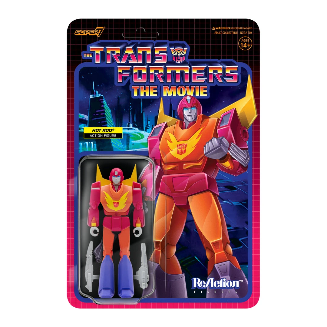 Super7 Transformers ReAction Figure Wave 4 - Hot Rod Movies & TV 3 Super7 Transformers ReAction Figure Wave 4 - Hot Rod Movies & TV